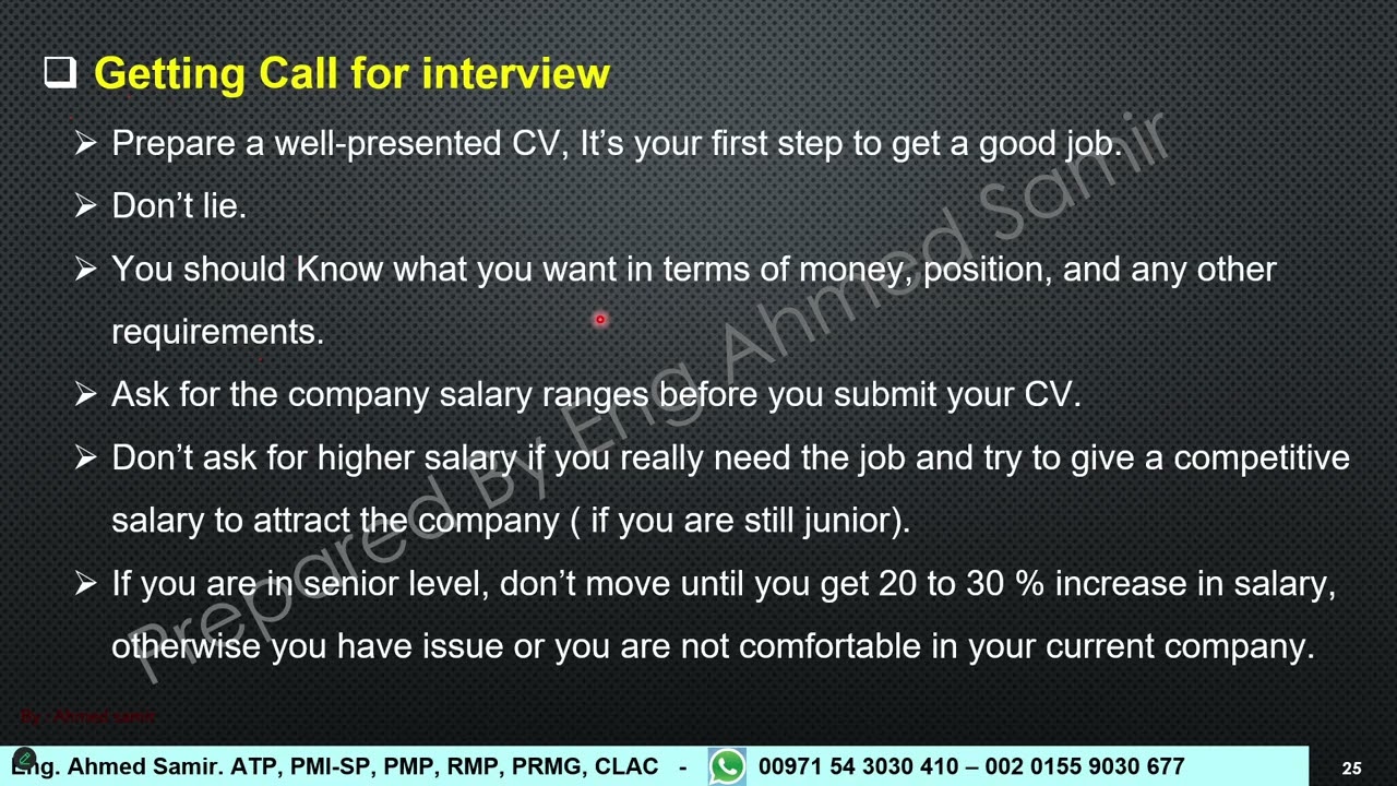 Planning Engineer Interview Questions and Answers.