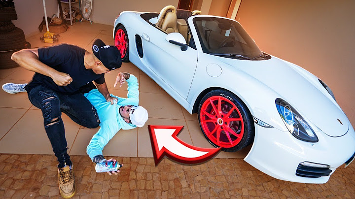 EU NÃO ACREDITO QUE FIZERAM ISSO COM  MEU PORSCHE!