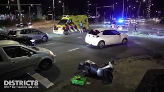 Scooterrijder Gewond Na Aanrijding Hildebrandplein Den Haag