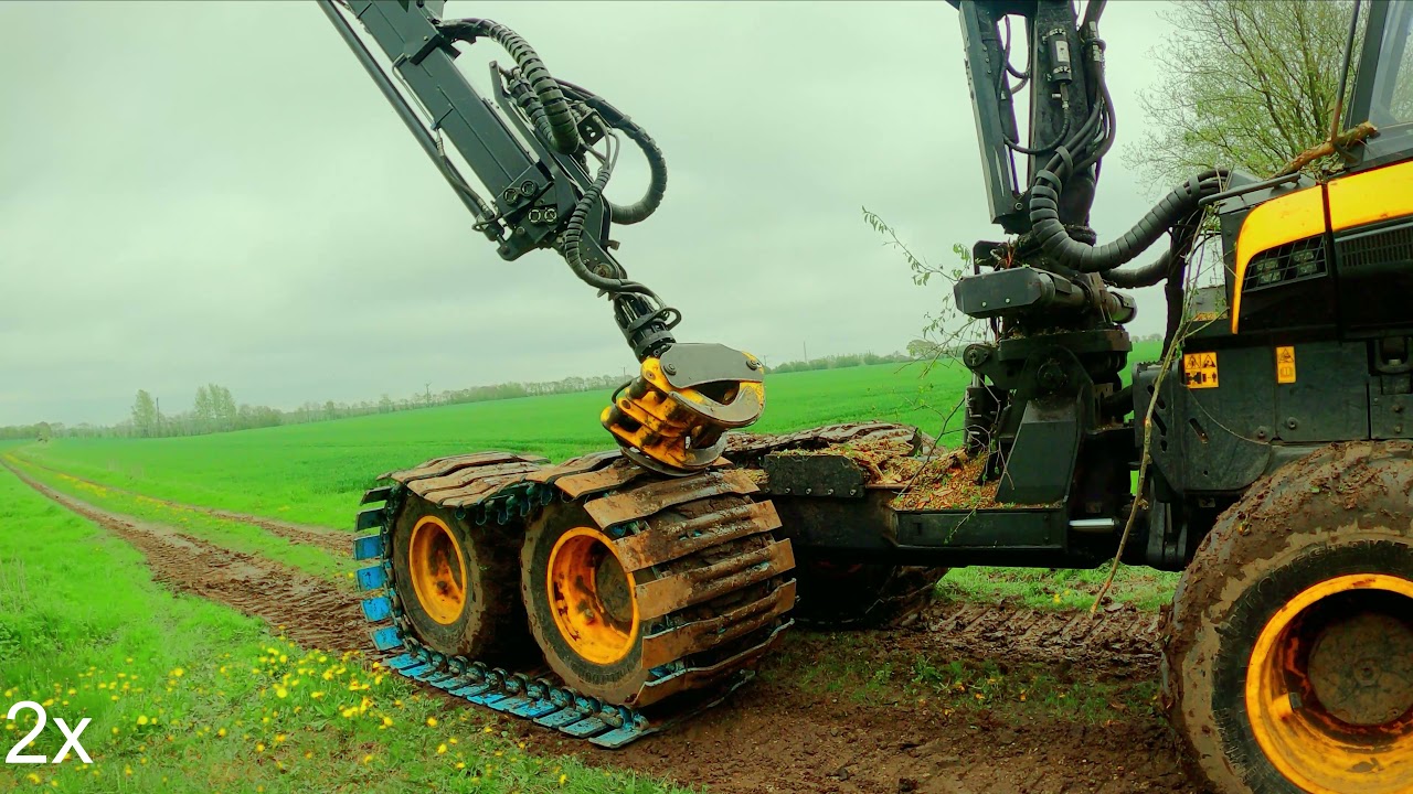 How to put Olofsors Baltic tracks on your Ponsse