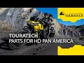 Parts for harleydavidson pan america  touratech products