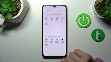 How to Add Tiles to Top Menu in Vivo Y35 - Edit Top Panel Shortcuts
