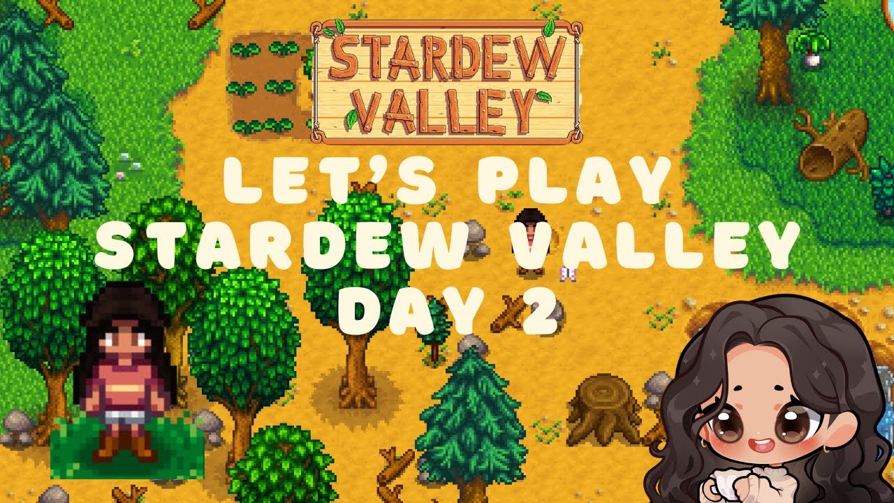 playing STARDEW VALLEY for the first time ever!! - YouTube