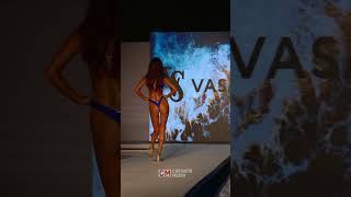 Jenn walks Miami swim week