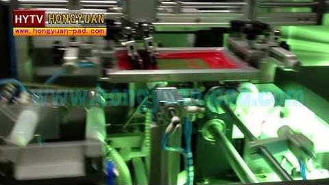Single color full automatic screen printing machine for plastic bottles