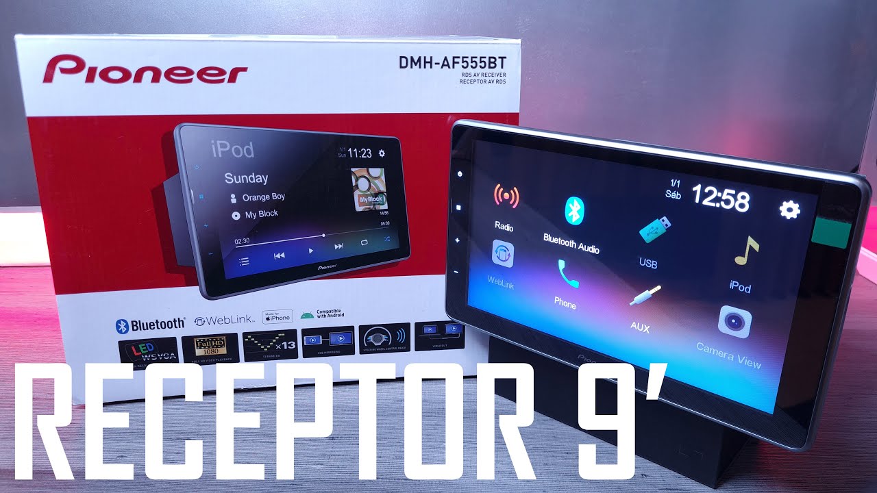 NUEVA RADIO PIONEER 9' 2023 DMH AF555BT YouTube