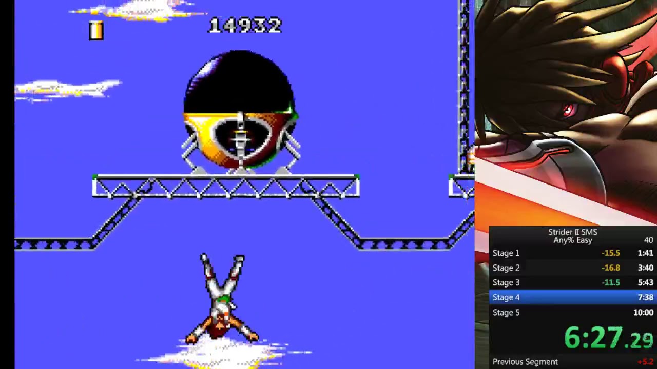 Strider II (SMS) Any% Easy Speedrun in 9:34.43 - YouTube