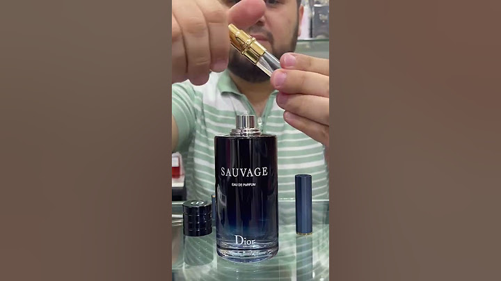 Dior Sauvage Eau De Parfum ( Raspiv 8 ml ) ASMR