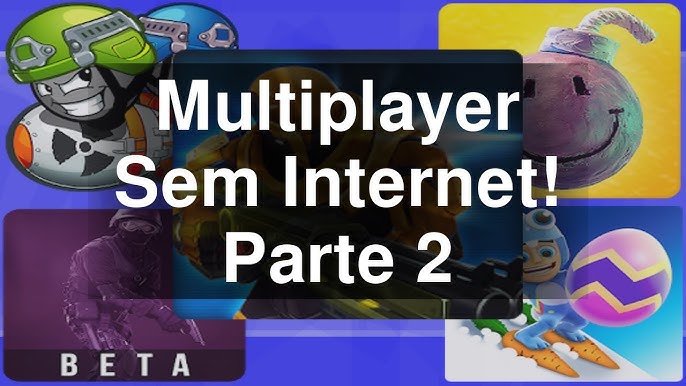 Jogar jogos online sem internet e sem wi-fi 