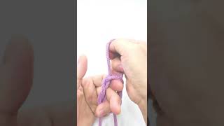 ASMR FIADOR KNOT, HOW TO TIE THE MOST USEFUL KNOTS IN THE WOLD #shorts
