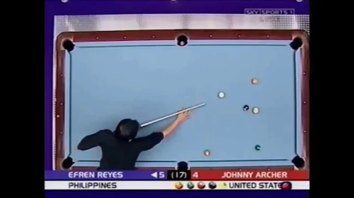 Efren Reyes vs Johnny Archer 2003 World Pool Champ...
