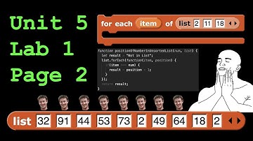 BJC Unit 5 Lab 1 Page 2: Analyzing and Improving Searches