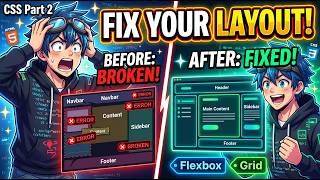 Make Responsive Websites with CSS (Flexbox + Grid)