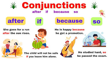 🔥 Master English Conjunctions | After, If, Because and So | English for Beginners