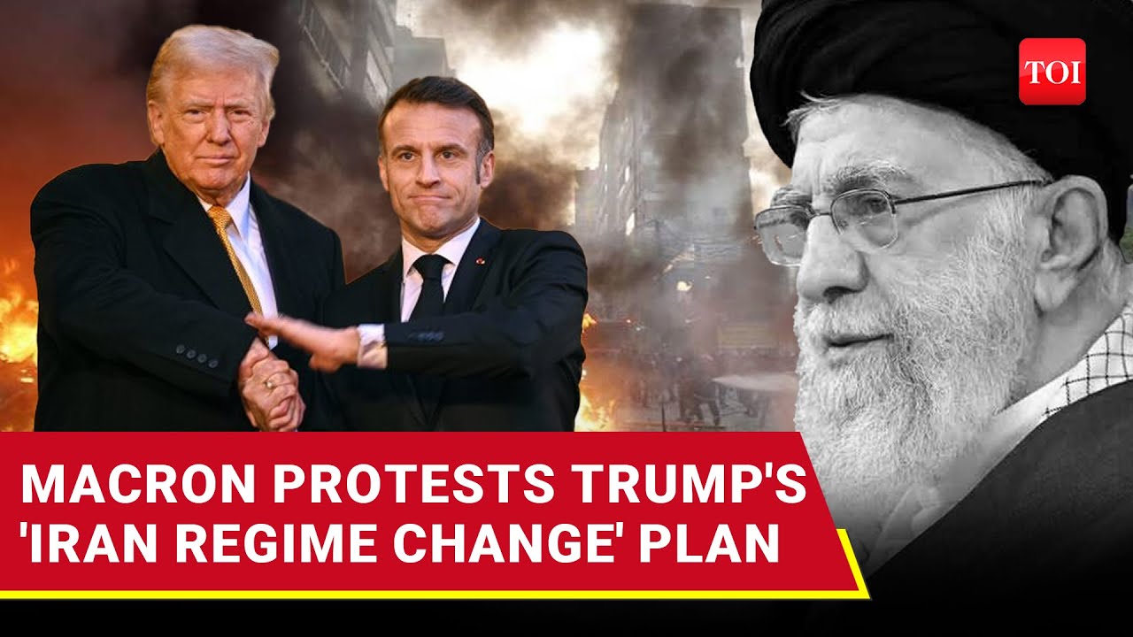 ’Stupid Idea…’: Macron Clashes With Trump Over ‘Iran Regime Change’ Plan, Slams Khamenei ‘Kill Plot’