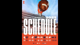 Fighting Illini Football Schedule 2022!
