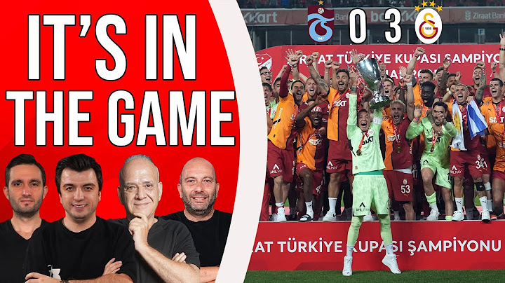 Trabzonspor 0-3 Galatasaray Maç Sonu | Bışar Özbey, Ahmet Çakar, Gökhan Dinç ve Samet Süner