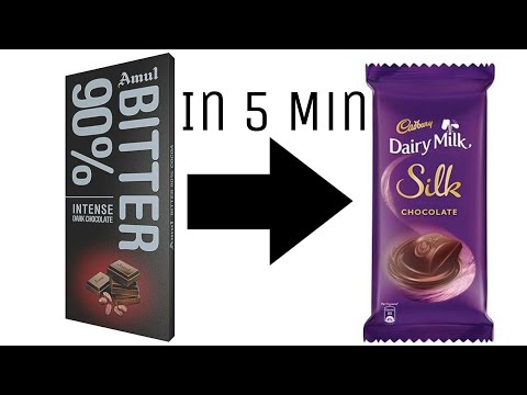 Video: Hur gör man osötad choklad söt?