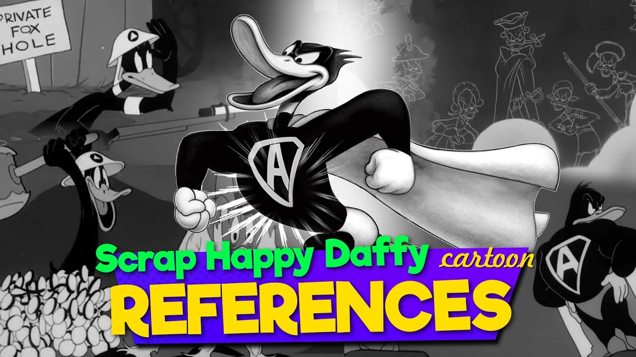 Scrap Happy Daffy CARTOON REFERENCES I Looney Tunes World of