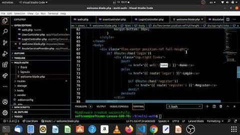 14. Redirecting to different Dashboards for Different Users - Myanmar Programming Tutorials