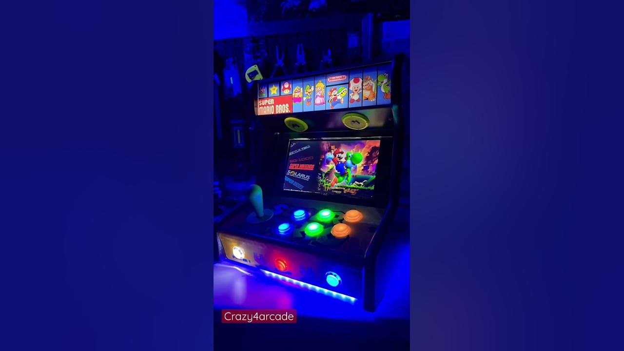Súper Mario Arcade peaches shortsyoutube gaming arcade retro 