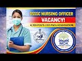 OSSSC Nursing Officer Vacancy 2026 | 4,766 Posts Out | Odisha Govt Job Update