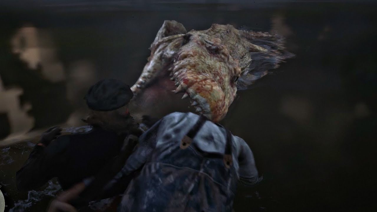 Red Dead Redemption 2 - Swamp Mission & Giant Alligator Boss Fight