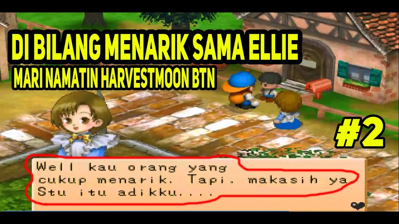 harvest moon bahasa indonesia Namatin Game Ps1 part 2