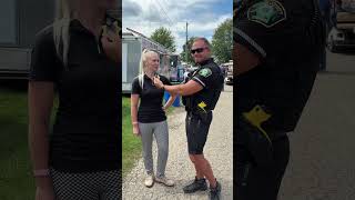 Would you rather only eat cheese curds or only eat cream puffs? #fair #wouldyourather # #police