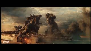 Godzilla vs Kong Godzilla slap Monke (funny video)