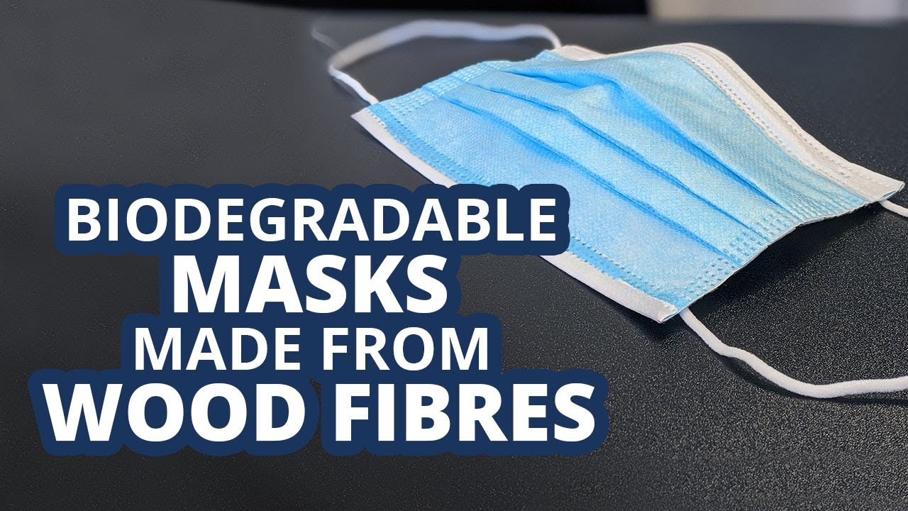 Biodegradable disposable masks biodegradable cellulosic filter media