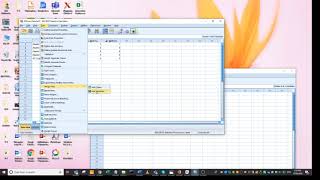 Merge two files in SPSS