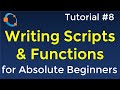 Octave Tutorial #8: Writing Scripts and Functions for Absolute Beginners