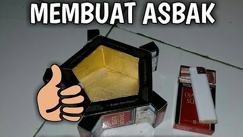 15 Cara Membuat Kerajinan Tangan dari Kardus Rokok