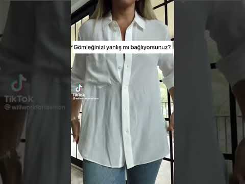 Video: Şeffaf Gömlek Giymenin 3 Kolay Yolu