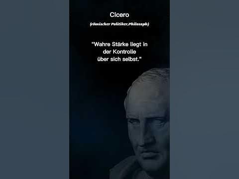 Zitate von Cicero 5 shorts YouTube