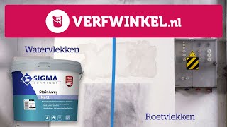 Sigma Stainaway Is Dé Sterk Dekkende En Isolerende Muurverf Verfwinkel.nl
