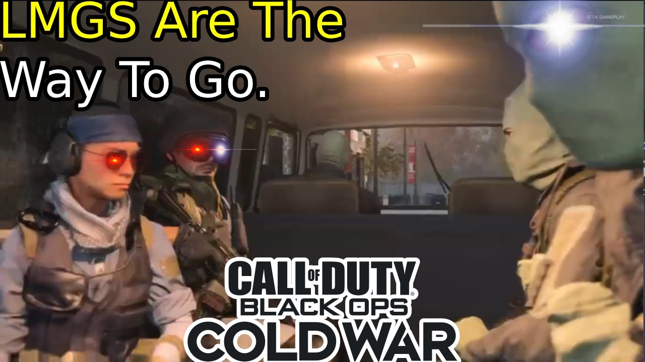 LMGS ARE REALLY GOOD! Call of Duty Black Ops Cold War Crossplay Beta YouTube