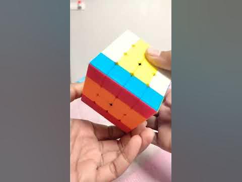checkerboard pattern on 4x4 rubik's cube - YouTube