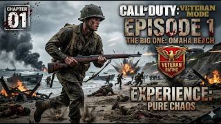Call Of Duty WWII campain part 1 veteran mode