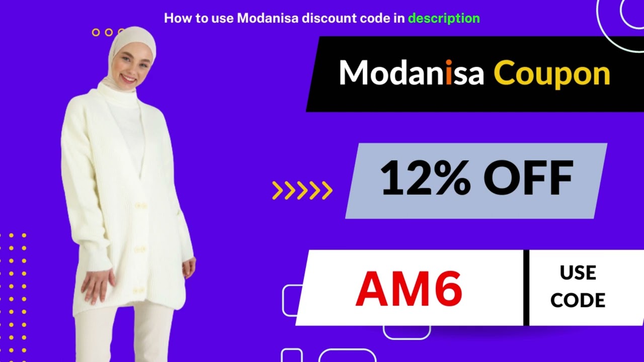 Exclusive Offer: Get 12% off with Modanisa Coupon Code