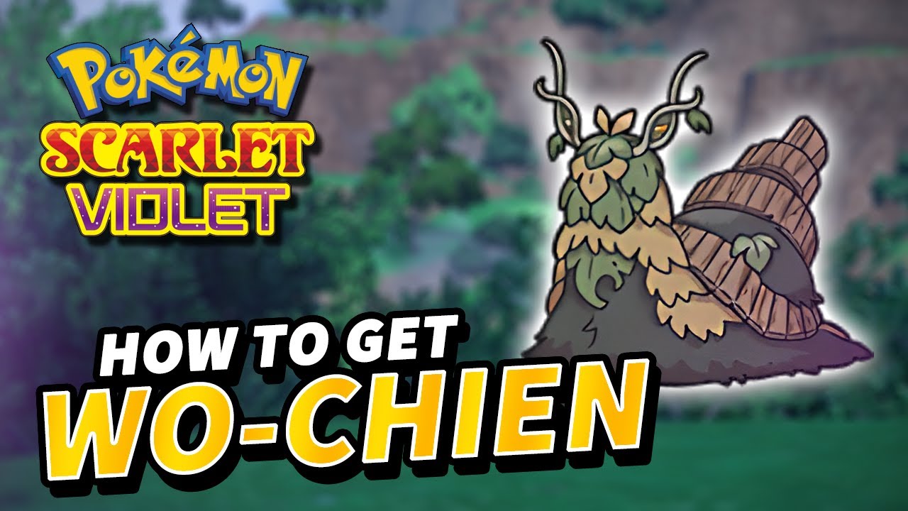 Pokemon Scarlet & Violet How to get WO-CHIEN Legendary Pokemon (All Purple  Stake Locations) 