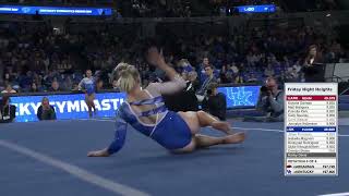 Hailey Davis Near-Perfect 9.975 Floor Kentucky Vs Arkansas 3-7-25