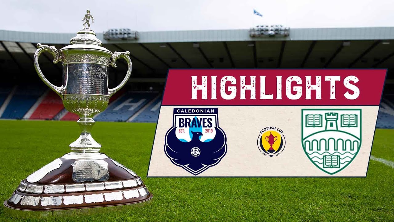 HIGHLIGHTS | Caledonian Braves 0-1 University of Stirling |  Scottish Cup 2021 22 First Round