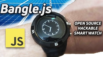 Bangle.js: First Look at this Hackable Smart Watch