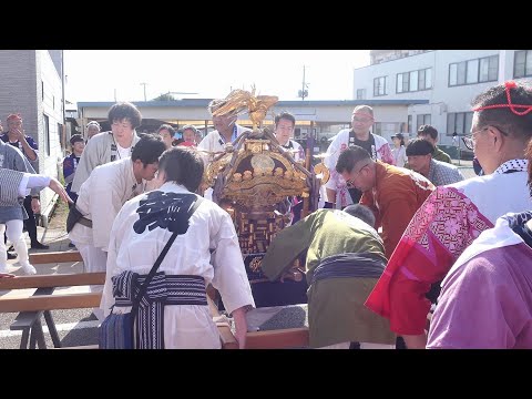 令和7年　竹駒神社　秋季大祭　神輿・山車巡行（岩沼駅前）