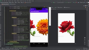 33. Android Studio ile HorizontalScrollView Kullanımı