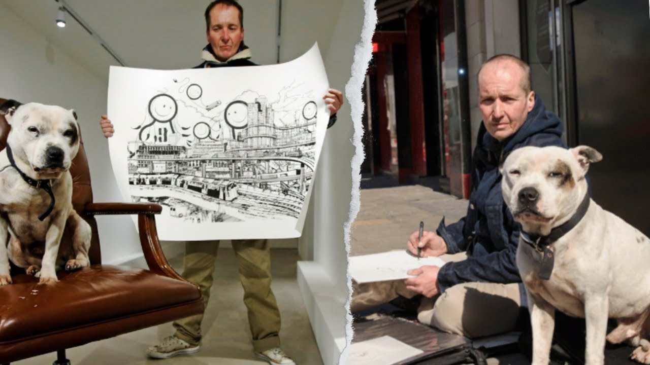 Лондонский художник, прошедший путь от трущоб до международных галерей.