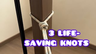     3 KNOTS Everyone Should Know 😳