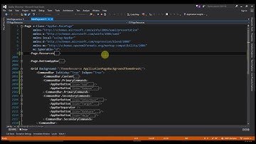App Bar and Command Bar in #UWP